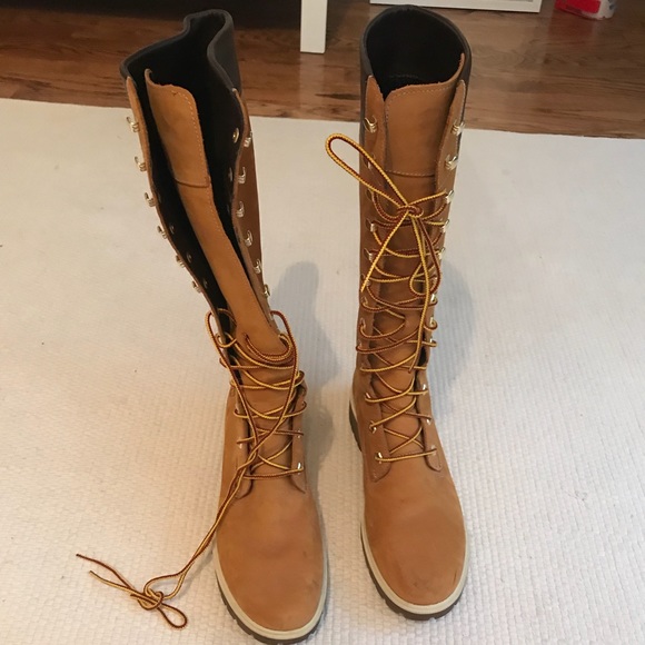 timberland high boots